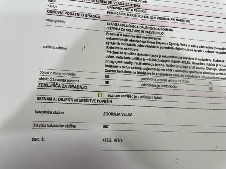 Gradbeno dovoljenje hiša KS Velka2